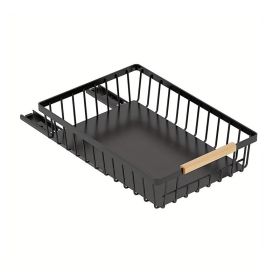 Kitchen Storage & Organization Sink Dish Drying Rack (Color: Black, Type: Style B)
